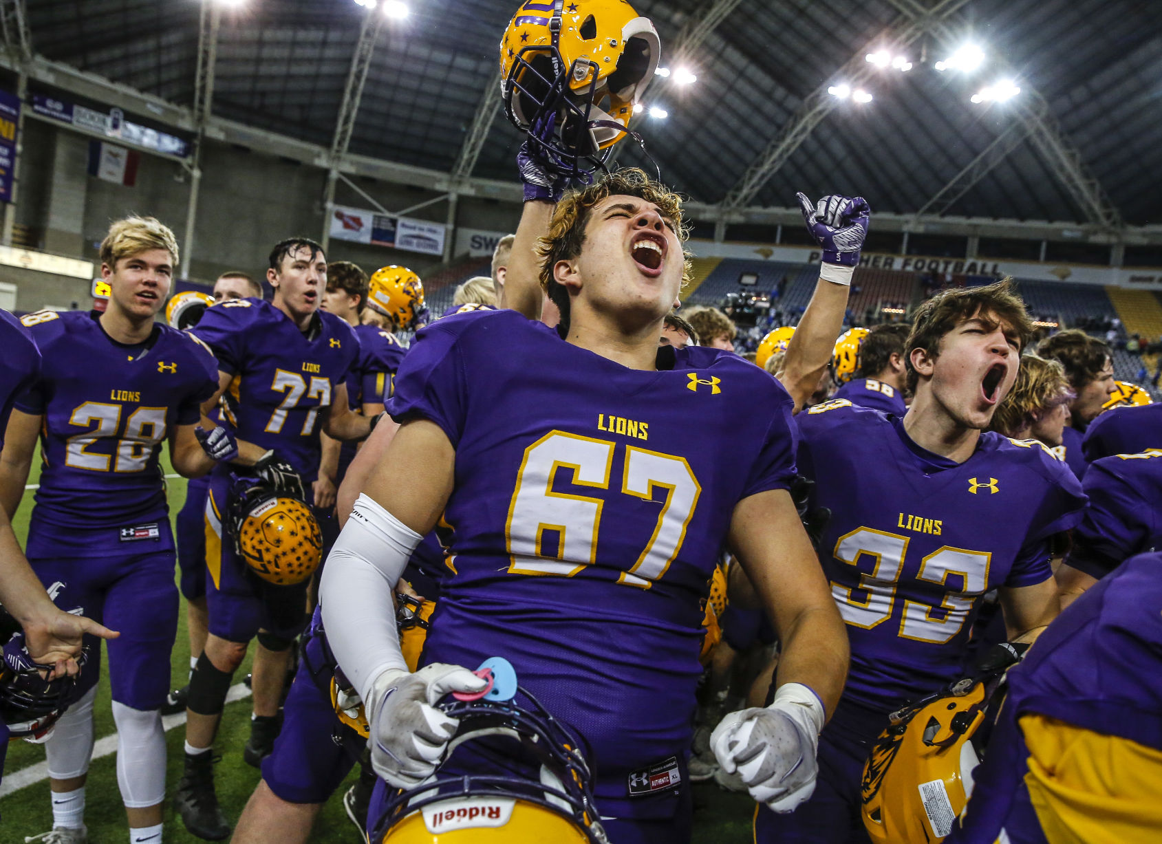 State Football 2A Central Lyon/George-Little Rock vs. Camanche 19